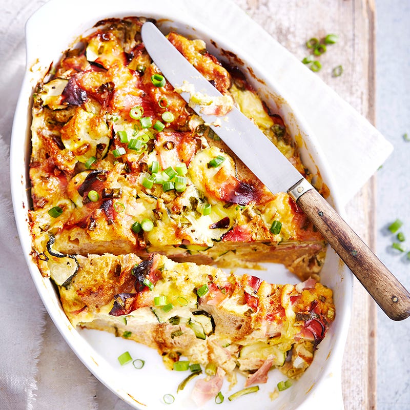 Photo of Zucchini and ham strata by WW