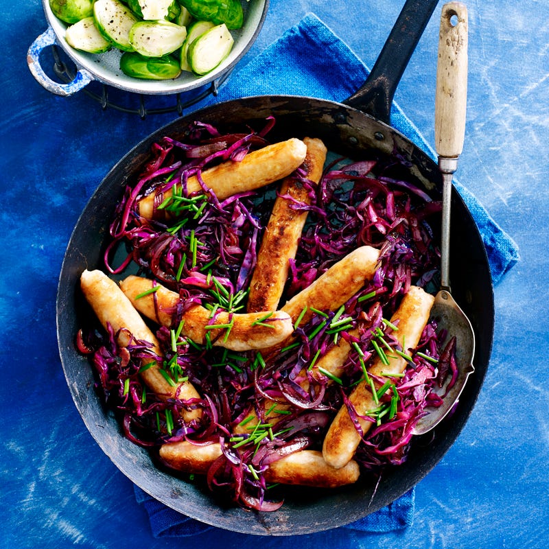 Photo of Quick cabbage and sausage pot by WW
