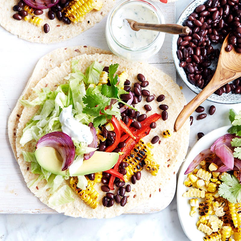 Photo of Chargrilled capsicum and corn burrito by WW