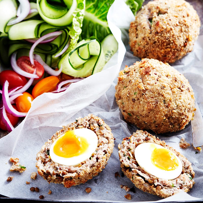 Photo of Pork and lentil scotch eggs by WW