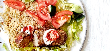 Spicy lamb kofta