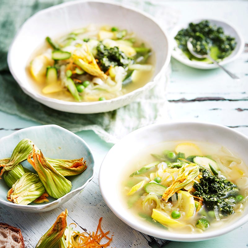 Photo of Summer minestrone with kale pistou by WW