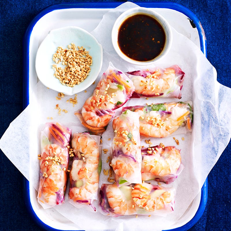 Photo of Asian slaw rice paper rolls by WW
