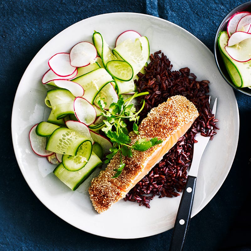 Photo of Miso salmon with sesame crust by WW