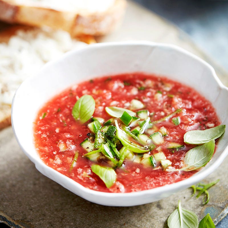 Photo of Watermelon and basil gazpacho by WW
