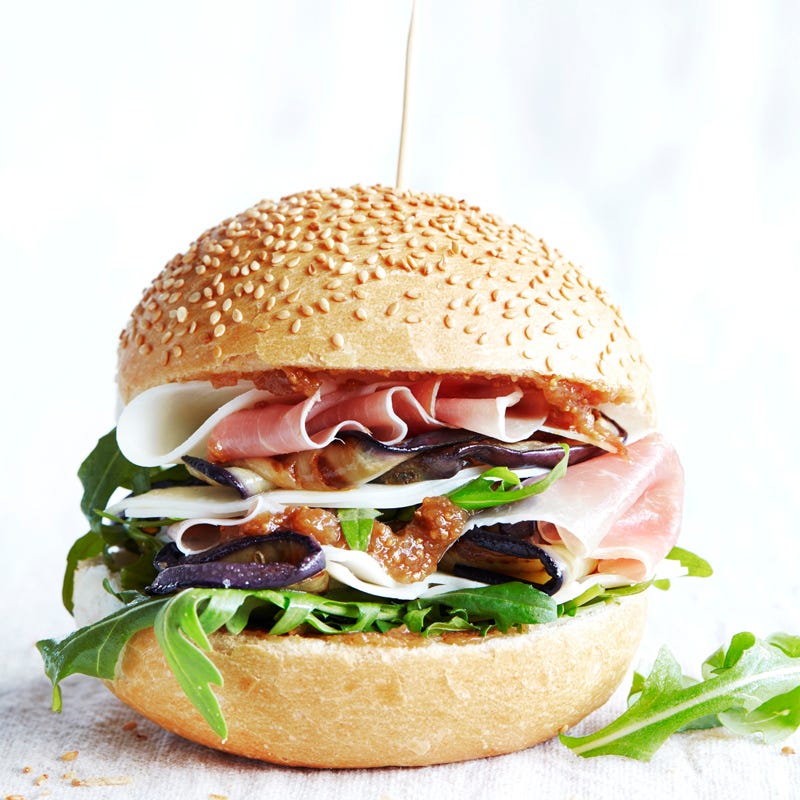 Photo of Prosciutto, dried fig and eggplant rolls by WW