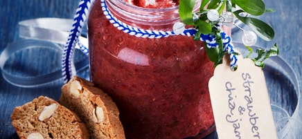 Strawberry and chia jam