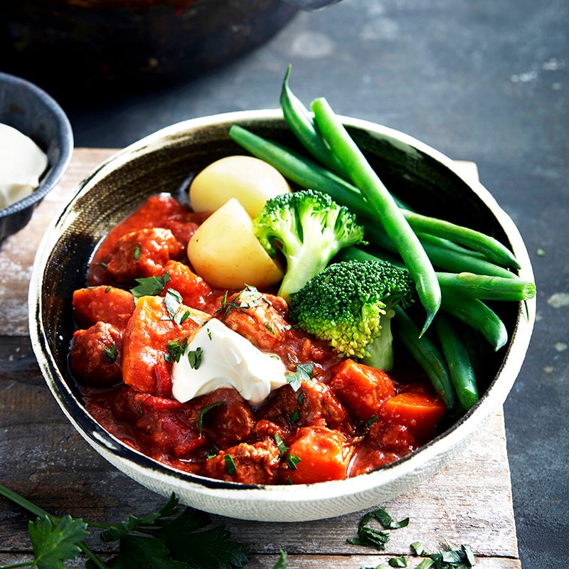 Photo of Hungarian-style veal goulash by WW