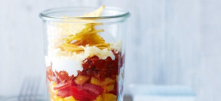 Salade taco croquante