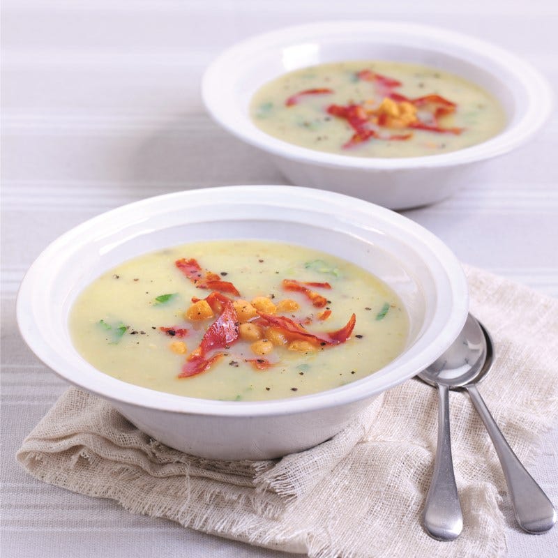 Photo de Potage de pois chiches au chorizo prise par WW