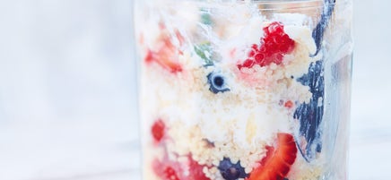 Collation de couscous aux baies