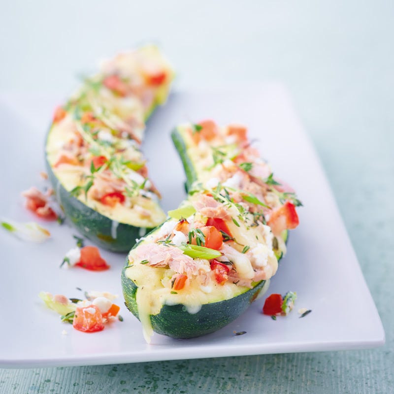 Photo de Courgettes farcies au thon prise par WW