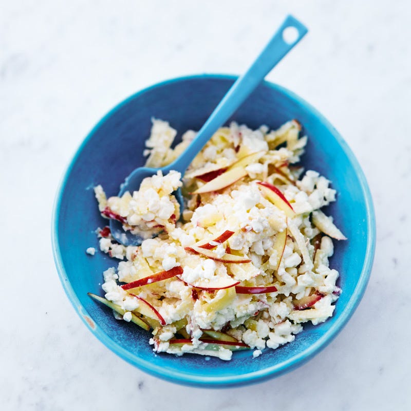 Foto van Cottage cheese met appel door WW