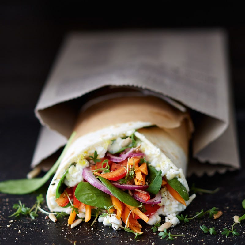 Foto van Veggiewrap door WW