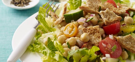 Salade de pois chiches du Moyen-Orient