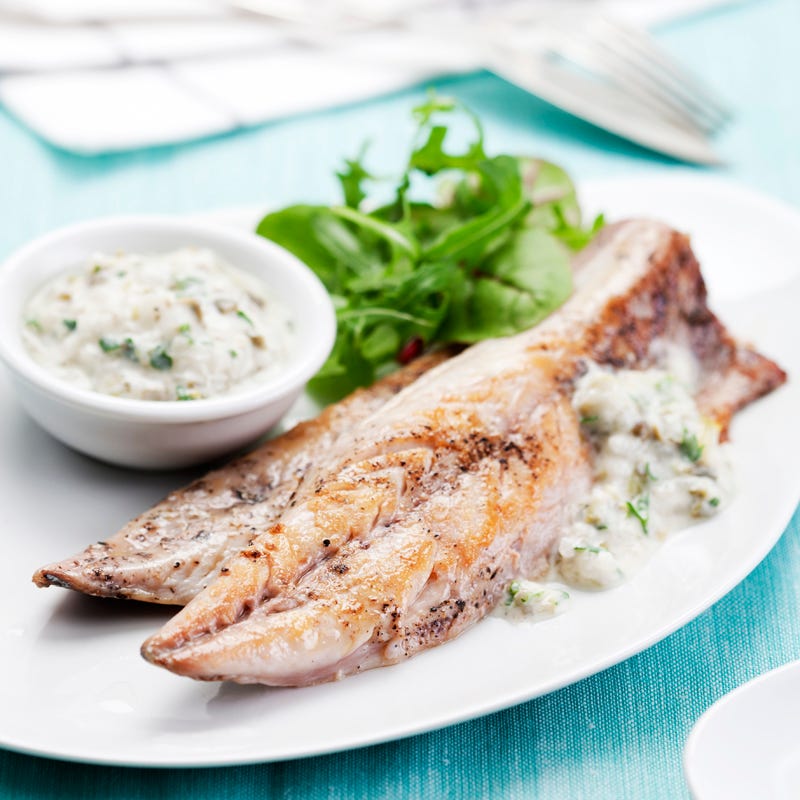 Foto Gegrillte Makrelenfilets in weißer Sauce eingelegt von WW
