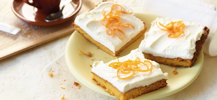 Rübli-Kuchen mit Frischkäsecreme