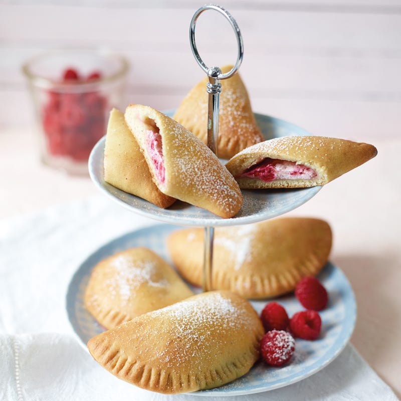 Foto Hefetaschen mit Himbeercreme von WW