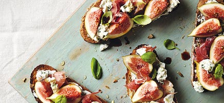 Parma-Feigen-Bruschetta