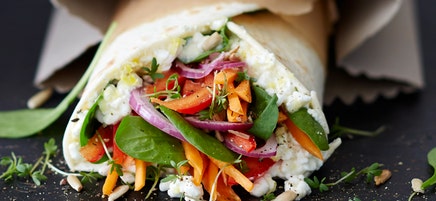 Kerniger Veggie-Wrap