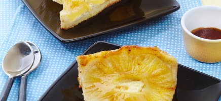 Arme Ritter mit Ananas