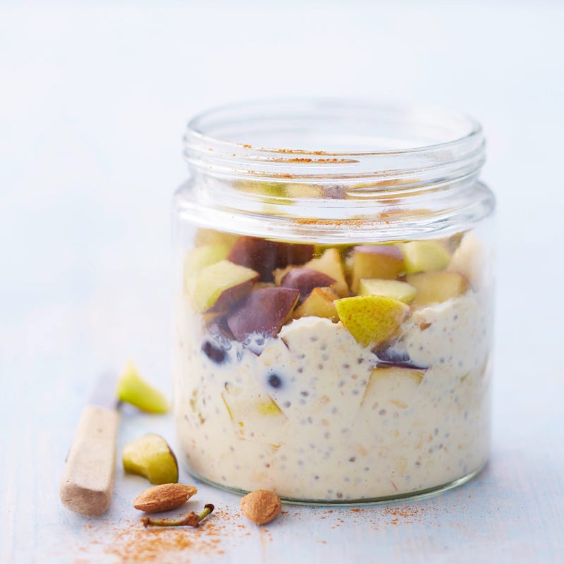 Overnight Oats mit Chia-Samen