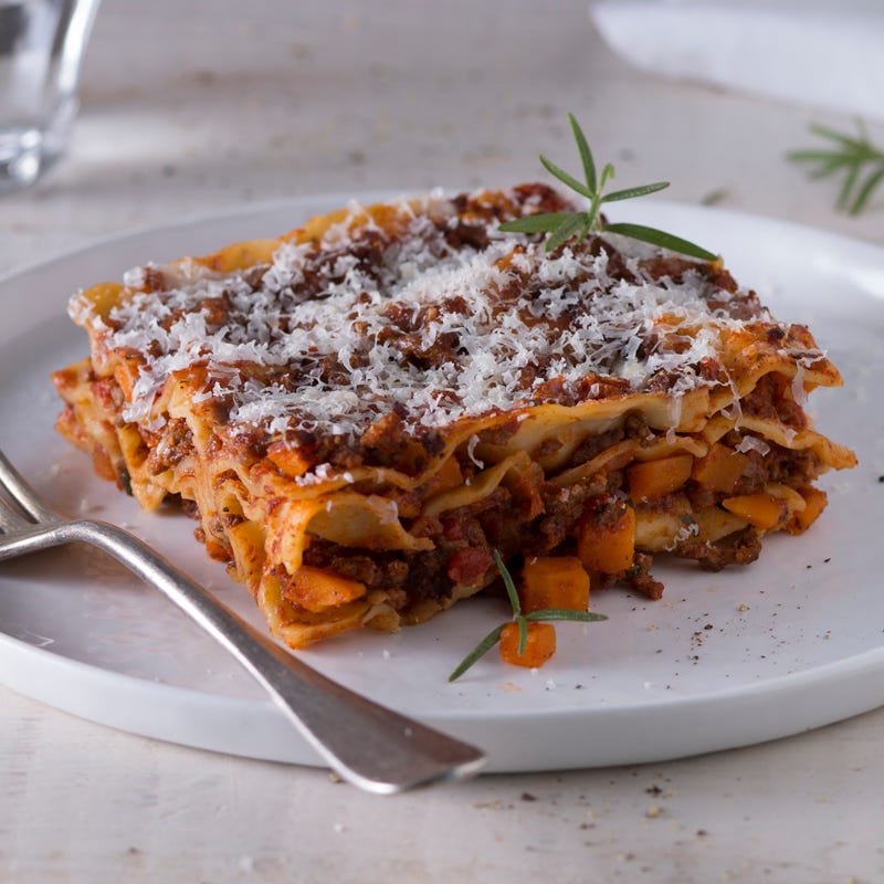 Foto Lasagne al forno mit Parmesan von WW