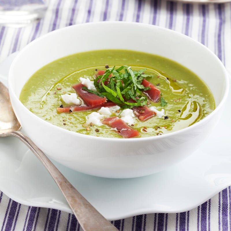 Foto Erbsensuppe mit Minze von WW