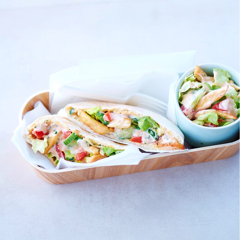 Dönertasche mit Hähnchen