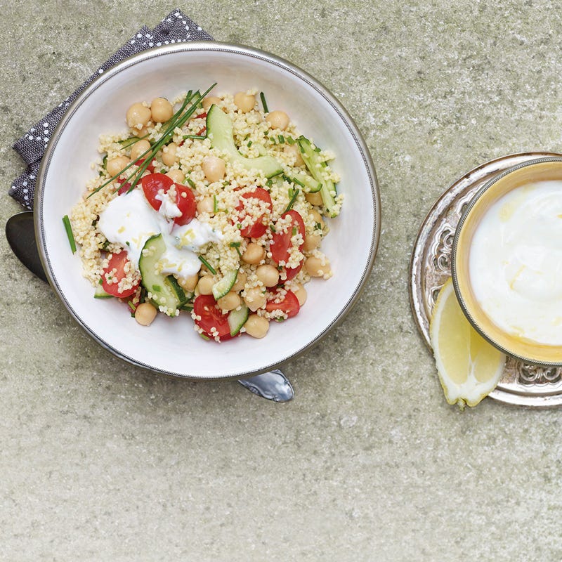 Foto Hirse-Taboulé mit Zitronendip von WW