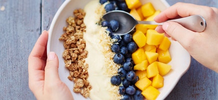 Kokos-Mango-Bowl