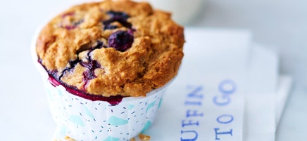 Heidelbeer-Müsli-Muffins