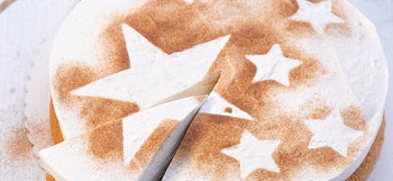 Zimtstern-Creme-Torte