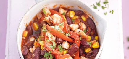 Chili con Carne mit Putenbrust