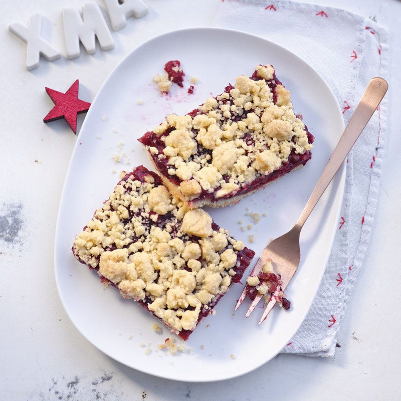 Glühwein-Streusel-Schnitten