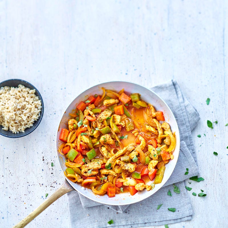 Schnelles Pfannenschaschlik