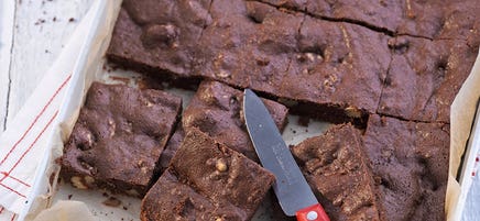 Lebkuchen-Brownies