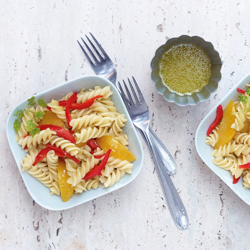 Foto Fruchtig-scharfer Nudelsalat von WW