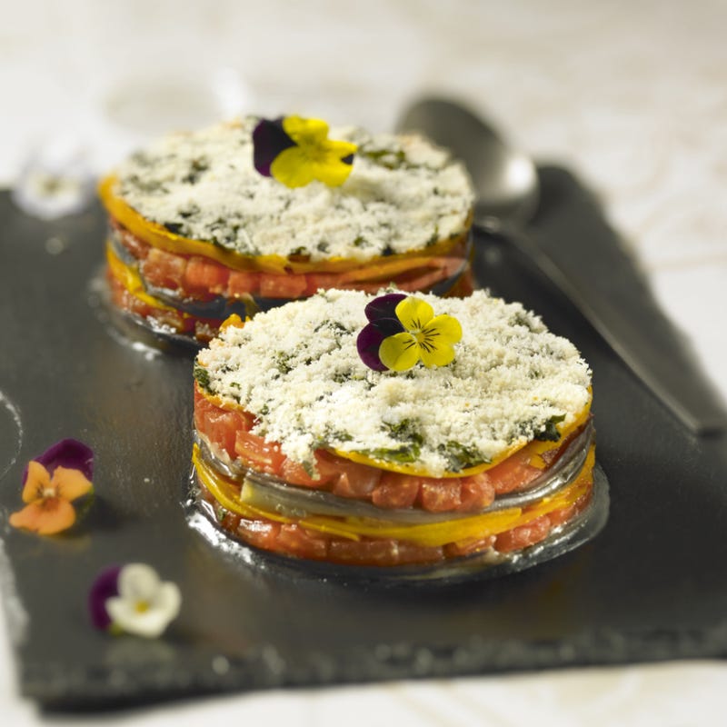 Mille-feuille de légumes