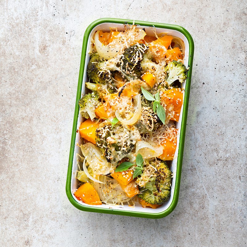 Photo de/du Duo de potiron et brocoli gratiné par WW