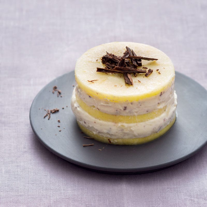 Photo de/du Millefeuille pomme vanille choco par WW