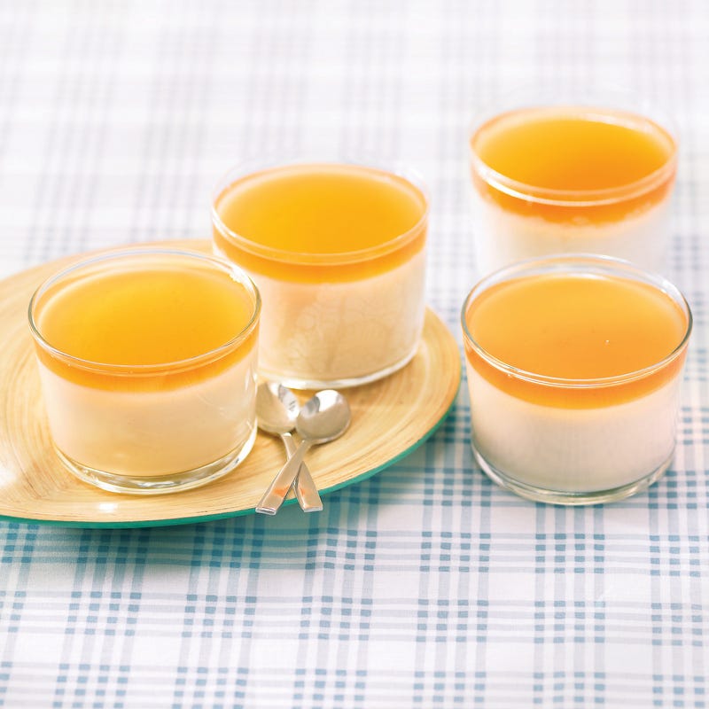 Photo de/du Blanc manger à la gelée de pomme par WW