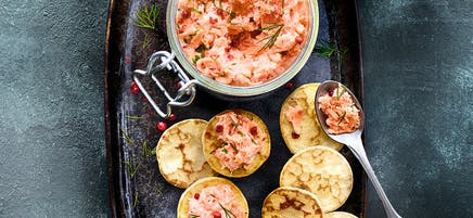 Rillettes citronnées de saumon