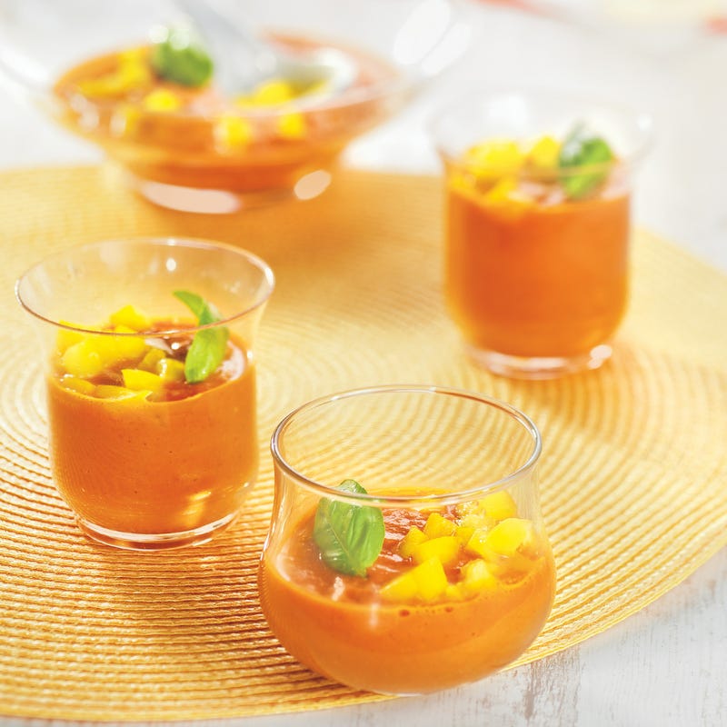 Photo de/du Crème de tomates safranée par WW