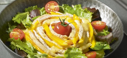 Nid de poulet-mangue