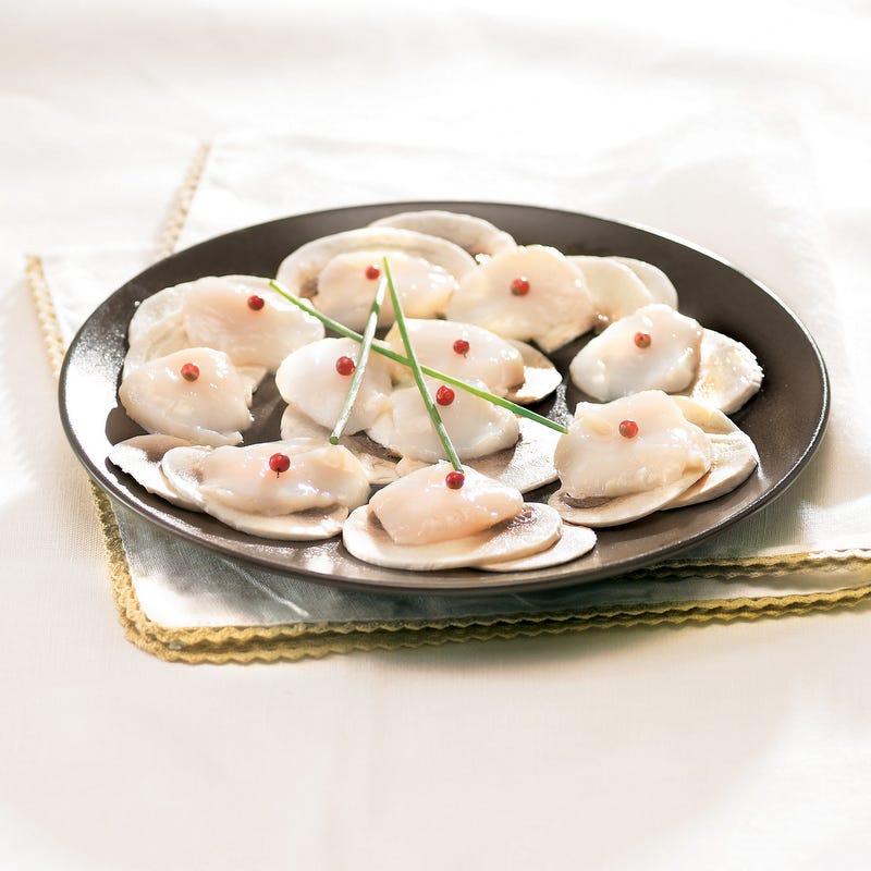 Photo de/du Tartare de coquilles Saint-Jacques et champignons par WW