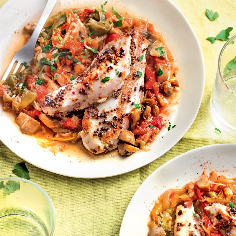 Photo de/du Aiguillettes de lapin grillées à la moutarde ancienne par WW