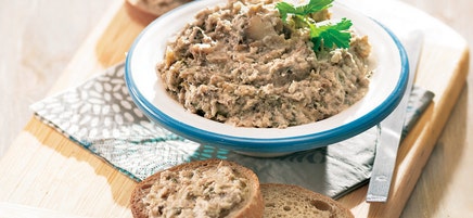 Tartine de champignons