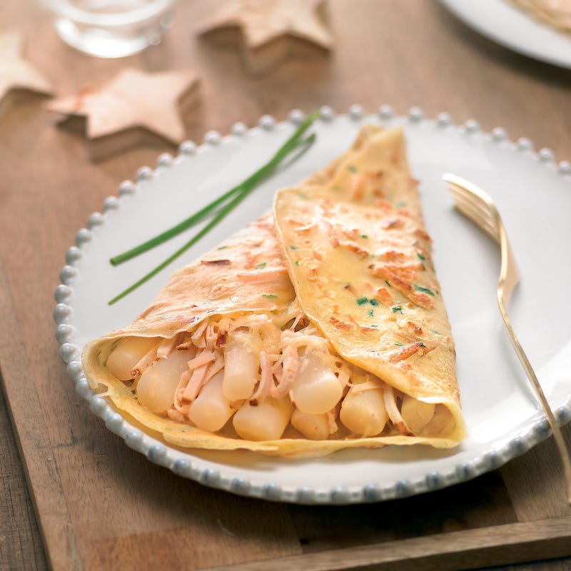 Photo de/du Salsifis en robe de crêpes par WW