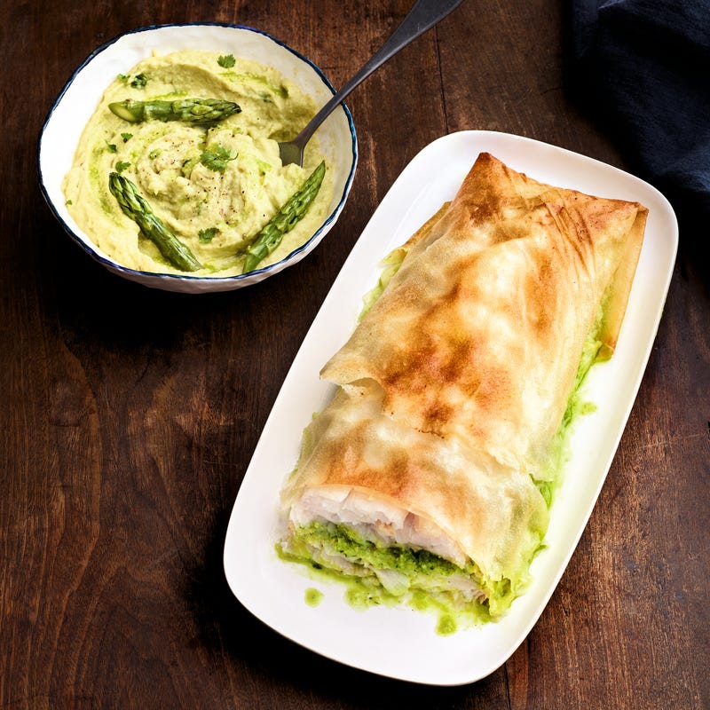 Rôti feuilleté de poisson